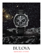 Charger l'image dans la galerie, Bulova Lunar Pilot Meteorite Quartz chrono | 96A312