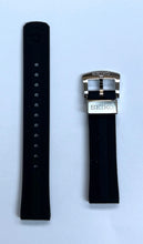 Load image into Gallery viewer, Seiko Rubber Black Watch Strap - 20mm | R03E01JO