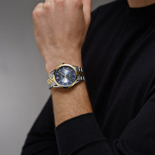 Charger l'image dans la galerie, Raymond Weil Freelancer Automatic Blue Dial Stainless Steel Two-tone Bracelet Watch, 38 mm | 2771-STP-50051