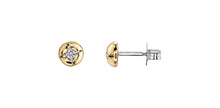 Charger l'image dans la galerie, Stud Earrings 10kt Yellow Gold - Canadian Diamonds | AM581YW08