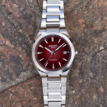 Charger l'image dans la galerie, Casio Edifice Automatic - Electroformed textured dia - Red | EFK200D-4A