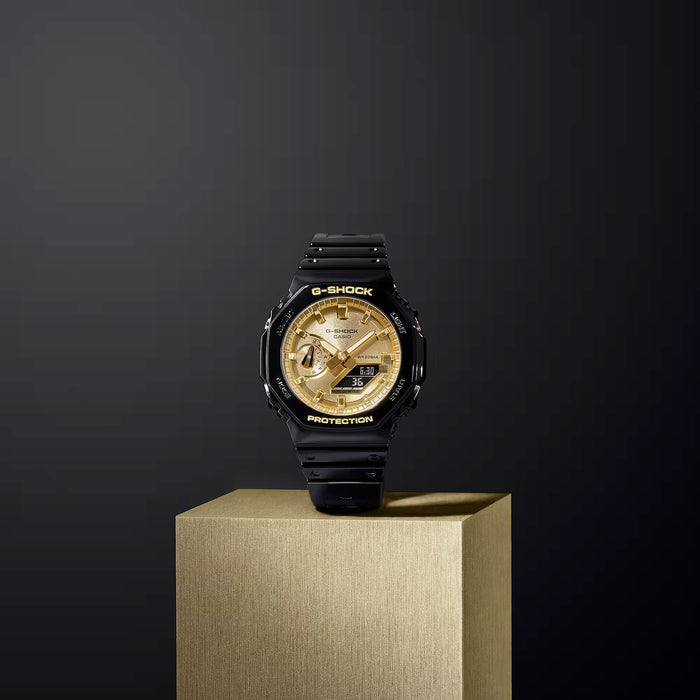 G shock price black and gold best sale