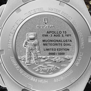Bulova Lunar Pilot Meteorite Quartz chrono | 96A312