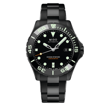 Load image into Gallery viewer, Mido Ocean Star 600 Chronometer - Black DLC - Black - Special edition (1 Extra Strap) - 43.5mm | M0266083305100