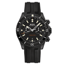 Load image into Gallery viewer, Mido Ocean Star Chronograph - Special edition - Black - 44mm | M0266273705100