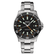 Load image into Gallery viewer, Mido Ocean Star GMT - Black - 44mm | M0266291105101