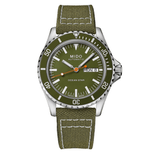 Load image into Gallery viewer, Mido Ocean Star Tribute - Green - 40.5mm | M0268301809100