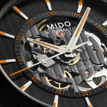 Load image into Gallery viewer, Mido Multifort Skeleton Vertigo - Black - 42mm | M0384363705100