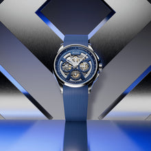 Load image into Gallery viewer, MIDO Multifort Skeleton Chronograph - Blue - 43mm | M0386621704000