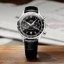 Load image into Gallery viewer, Mido Multifort Patrimony Chronograph - Black - 42mm | M040.427.16.052.00