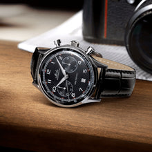 Load image into Gallery viewer, Mido Multifort Patrimony Chronograph - Black - 42mm | M040.427.16.052.00