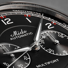 Load image into Gallery viewer, Mido Multifort Patrimony Chronograph - Black - 42mm | M040.427.16.052.00