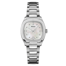 Load image into Gallery viewer, Mido Multifort TV 28 Quartz - MOP Diamonds - 27.6X28mm | M0491101111600