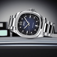 Charger l'image dans la galerie, Mido Multifort TV Big Date - Blue - 39.2 x 40mm | M0495261104100