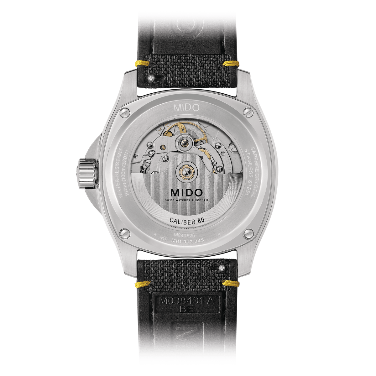 Mido Multifort TV Big Date - Grey Gradient - 39.2 x 40mm