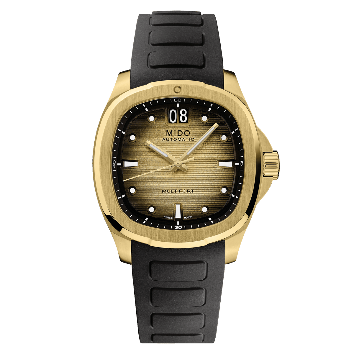 Mido Multifort TV Big Date - Champagne - 39.2 x 40mm
