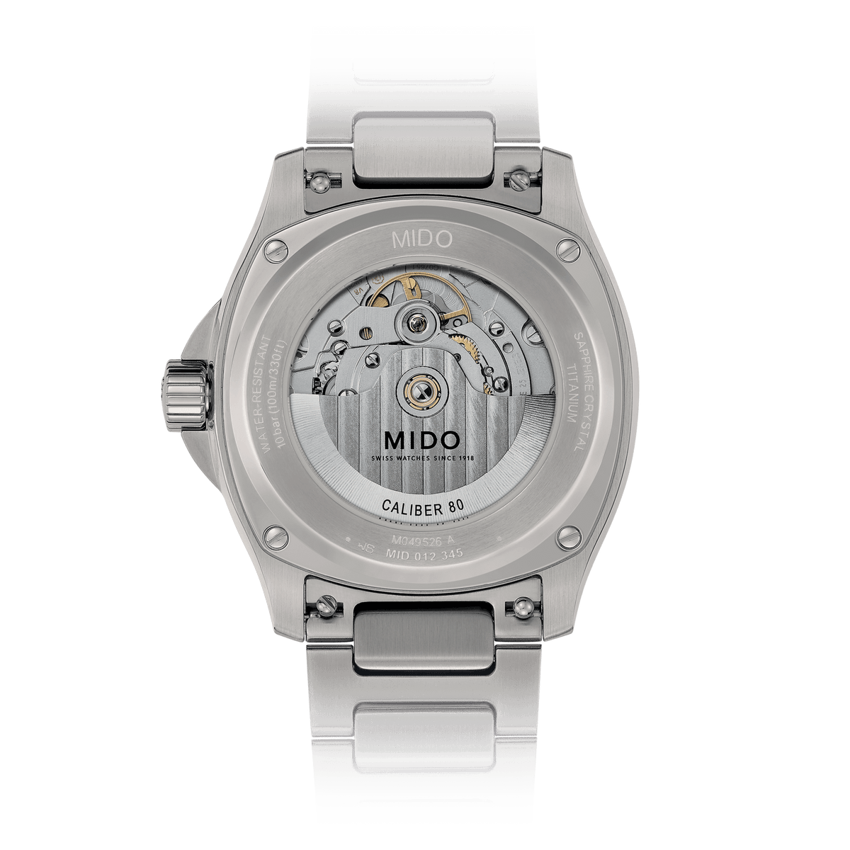 Mido Multifort TV Big Date Titanium - 39.2 x 40mm | M0495264408100