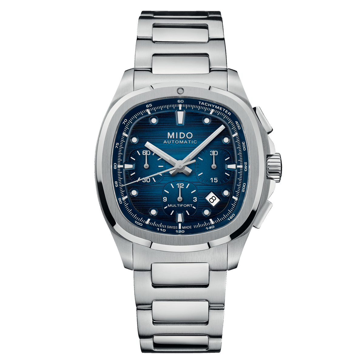 Mido Multifort TV Chronograph - Blue - 41.2 x 42mm