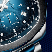 Charger l'image dans la galerie, Mido Multifort TV Chronograph - Blue - 41.2 x 42mm | M0495271104100