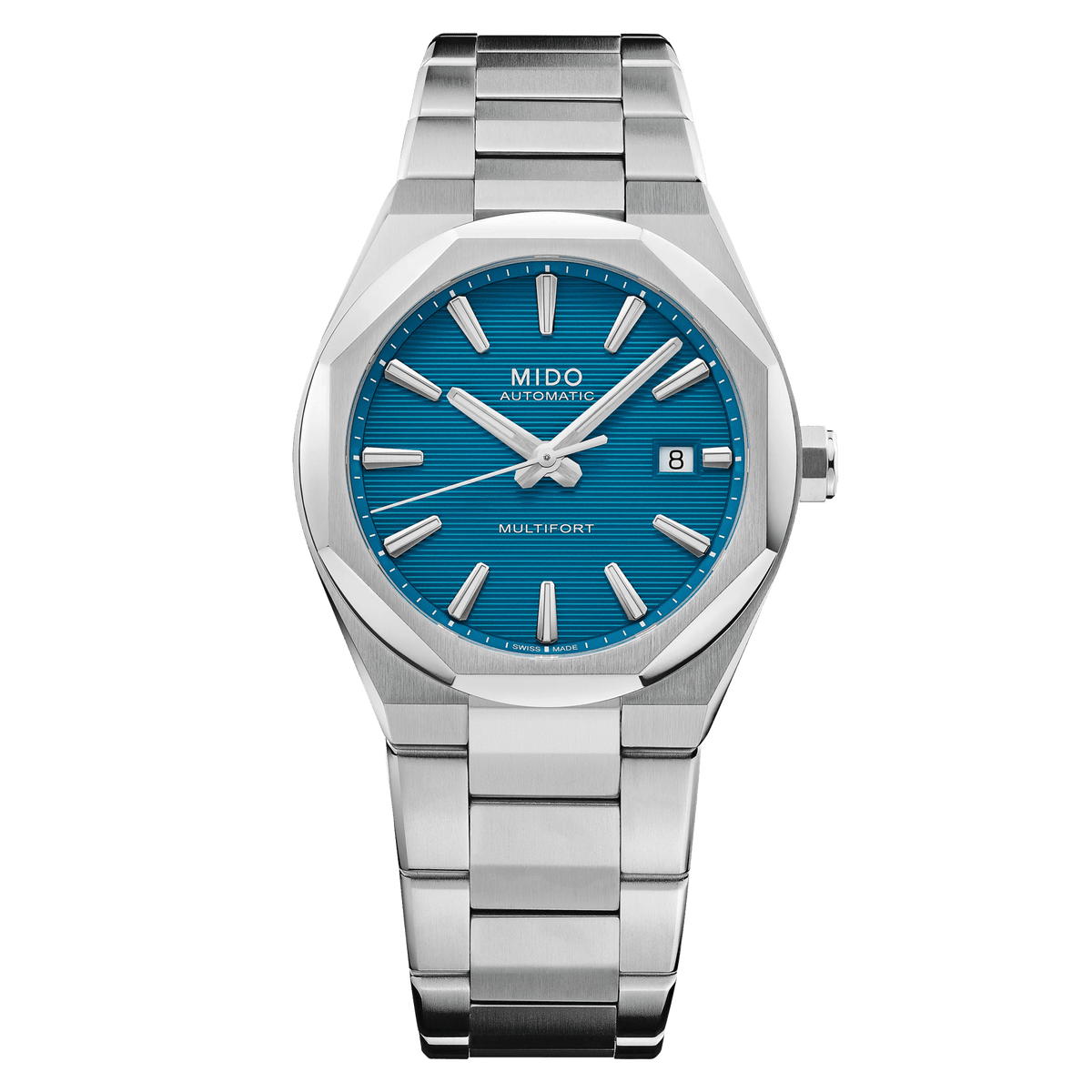 Mido Multifort 8 One Crowns - Turquoise - 38.40 x 40 mm