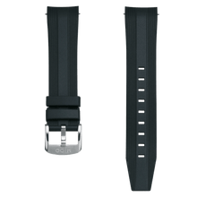 Load image into Gallery viewer, Mido Ocean Star 39 Black rubber strap 20mm