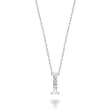 Charger l'image dans la galerie, Mini Diamond Initial - 10Kt White Gold - A to Z