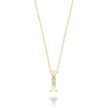 Charger l'image dans la galerie, Mini Diamond Initial - 10Kt Yellow Gold - A to Z