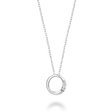 Charger l'image dans la galerie, Mini Diamond Initial - 10Kt White Gold - A to Z