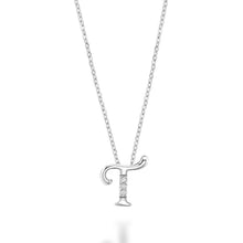 Charger l'image dans la galerie, Mini Diamond Initial - 10Kt White Gold - A to Z