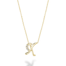 Charger l'image dans la galerie, Mini Diamond Initial - 10Kt Yellow Gold - A to Z