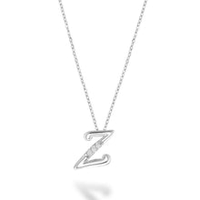 Charger l'image dans la galerie, Mini Diamond Initial - 10Kt White Gold - A to Z