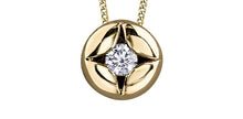 Charger l'image dans la galerie, Pendant and Chain - Canadian Diamond - 10kt Gold  | AM582YW06