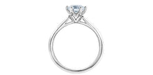 Charger l'image dans la galerie, Ring - Round cut Laboratory Grown Diamond - 14KT White Gold | 1.02ct round cut LGD
