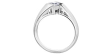 Charger l'image dans la galerie, Diamond Ring Princess Cut - 10kt Gold | AM133W08
