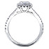 Load image into Gallery viewer, Ring 14kt White Gold - 1.00ct Total Natural Diamond | DX701W100