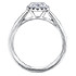 Load image into Gallery viewer, Ring 14kt White Gold - 0.50ct Total Natural Diamond | DX702W50