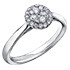 Load image into Gallery viewer, Ring 14kt White Gold - 0.50ct Total Natural Diamond | DX702W50