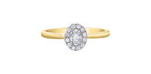 Charger l'image dans la galerie, Ring - Natural Diamonds - 10kt Yellow & White Gold | DD8150YW20
