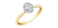 Charger l'image dans la galerie, Ring - Natural Diamonds - 10kt Yellow & White Gold | DD8150YW20