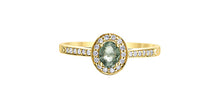 Charger l'image dans la galerie, Ring - Green Sapphire  - 10kt Yellow Gold | DX907YGRSA