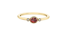 Charger l'image dans la galerie, Ring - Diamonds & Sunrise Topaz - 10kt  gold  | 30089