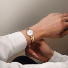 Load image into Gallery viewer, Toccata Ladies Classic Gold 60 Diamond Steel Quartz Watch, 24 mm, mother-of-pearl dial | 5024-PS-97081