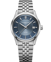 Charger l'image dans la galerie, Raymond Weil Freelancer Automatic Blue Dial Stainless Steel Bracelet Watch, 38 mm | 2771-ST-50051