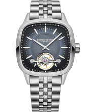 Charger l'image dans la galerie, Raymond Weil Freelancer Calibre RW1212 Men’s Automatic Blue Steel Watch, 40 x 40 mm | 2790-ST-50051