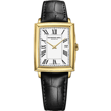 Charger l'image dans la galerie, Raymond Weil Toccata Ladies Gold Quartz Leather Watch, 22.6 x 28.1 mm | 5925-PC-00300