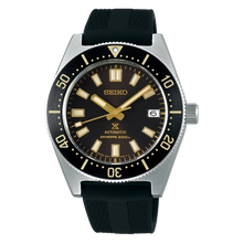 Load image into Gallery viewer, Seiko Rubber Black Watch Strap - 20mm | R03E01JO