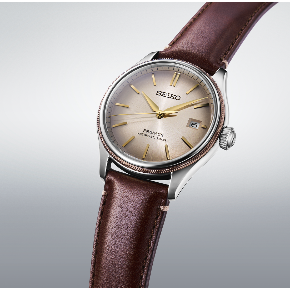 Seiko Presage Classic Series - Upcycled Leather Strap Limited