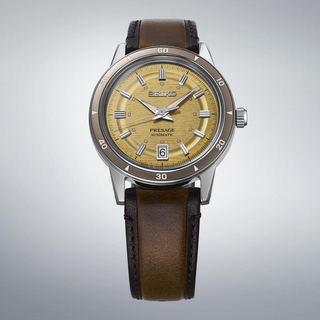 Seiko Presage Style 60's - Yellow - 39.5mm | SRPL75J1 – Assaleh