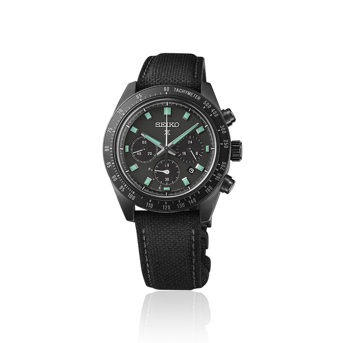 Seiko Prospex Speedtimer Night Vision Solar Black Series Chronograph SSC923P1