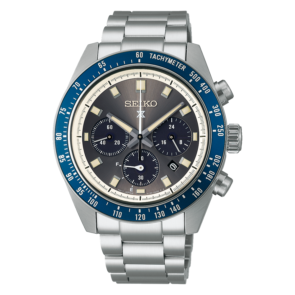 Seiko Prospex Speedtimer Solar Chronograph - Grey - 41.4mm